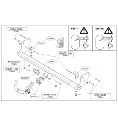 Фаркоп на Hyundai i30 534400