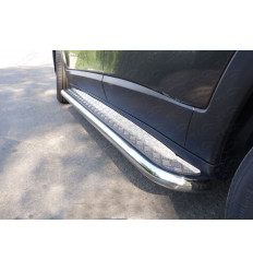 Пороги с площадкой на Jeep Cherokee JEEPCHER14-07