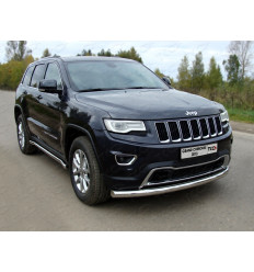 Защита передняя нижняя на Jeep Grand Cherokee GRCHER13-02