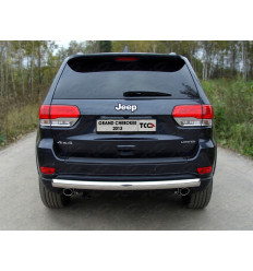 Защита задняя (овальная) на Jeep Grand Cherokee GRCHER13-10