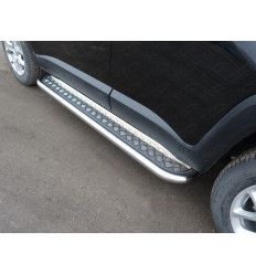 Пороги с площадкой на Jeep Renegade JEEPREN4WD15-09