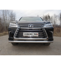 Защита передняя нижняя на Lexus LX 570/LX 450d LEXLX450d15-12