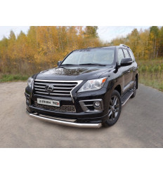 Защита передняя нижняя на Lexus LX 570 LEXLX570SP14-04