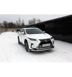 Защита передняя нижняя на Lexus RX LEXRX200t15-20