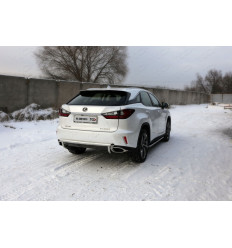 Защита задняя центральная на Lexus RX LEXRX200t15-25