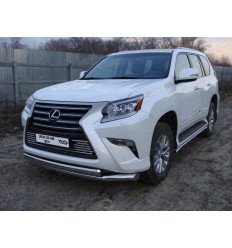 Защита передняя нижняя (двойная) на Lexus GX 460 LEXGX46014-03