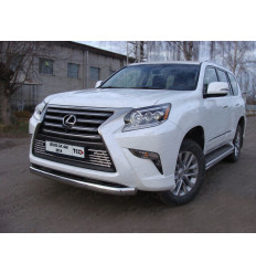 Защита передняя нижняя (овальная) на Lexus GX 460 LEXGX46014-05