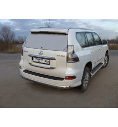 Защита задняя центральная (овальная) на Lexus GX 460 LEXGX46014-06