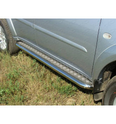 Пороги с площадкой на Mitsubishi Pajero Sport MITPASPOR10-02