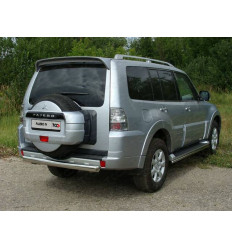 Защита задняя центральная на Mitsubishi Pajero MITPAJ413-07