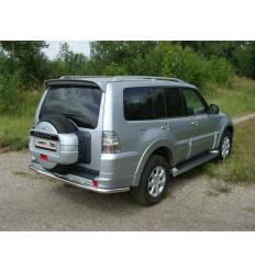 Защита задняя центральная на Mitsubishi Pajero MITPAJ413-08