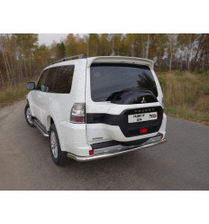 Защита задняя центральная на Mitsubishi Pajero MITPAJ414-12