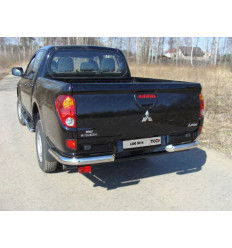 Защита задняя (уголки) на Mitsubishi L200 MITL20014-11