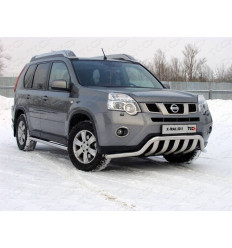 Защита передняя нижняя на Nissan X-Trail NISXTR11-09