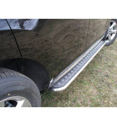 Пороги с площадкой на Nissan Murano NISMUR10-04