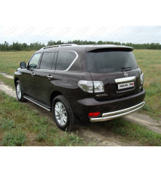 Защита задняя (центральная) на Nissan Patrol NISPATR10-03