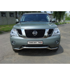 Защита передняя (кенгурин) 60,3 ммна Nissan Patrol NISPATR10-12