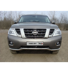 Защита передняя (кенгурин) на Nissan Patrol NISPATR14-03