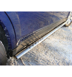 Пороги овальные с проступью на Subaru Outback SUBOUT10-03