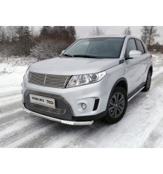 Защита передняя нижняя (с ДХО) на Suzuki Vitara SUZVIT15-03