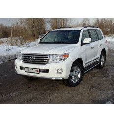 Защита передняя нижняя (длинная) на Toyota Land Cruiser 200 TOYLC20012-08