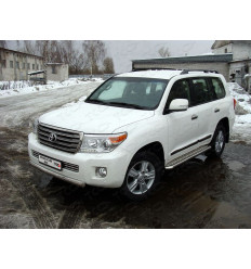 Защита передняя нижняя (короткая) на Toyota Land Cruiser 200 TOYLC20012-10