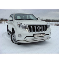 Защита передняя нижняя на Toyota Land Cruiser Prado 150 TOYLC15013-01