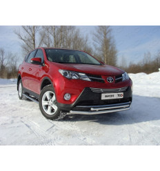 Защита передняя нижняя на Toyota Rav 4 TOYRAV13-01