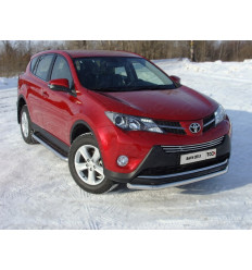 Защита передняя нижняя на Toyota Rav 4 TOYRAV13-02