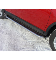 Пороги с площадкой на Toyota Rav 4 TOYRAV13-05
