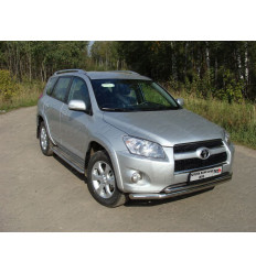 Защита передняя нижняя на Toyota Rav 4 TOYRAVLONG10-01