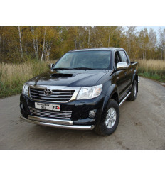 Защита передняя нижняя на Toyota Hilux TOYHILUX12-01