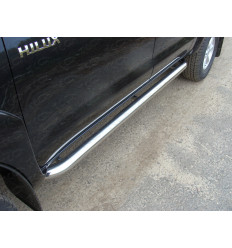Пороги труба на Toyota Hilux TOYHILUX12-06
