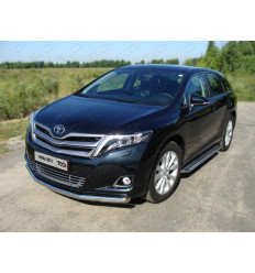 Защита передняя нижняя на Toyota Venza TOYVEN13-02