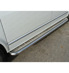 Пороги с площадкой на Volkswagen Multivan VWMULT13-08