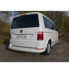 Защита задняя (овальная) на Volkswagen Multivan VWMULT15-16