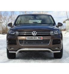 Защита передняя нижняя на Volkswagen Touareg VWTOUAR10-08