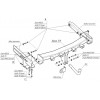 Фаркоп на Mercedes ML 2252A