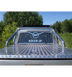 Защита кузова и заднего стекла со светодиодной фарой на УАЗ Патриот UAZPIC2016-11