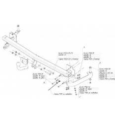 Фаркоп на Fiat Doblo 2626A