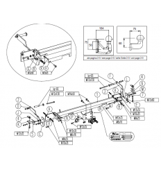 Фаркоп на Citroen Jumper 3 043-252