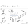 Оцинкованный фаркоп на Volvo XC70 V084A