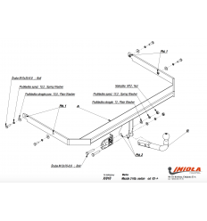 Фаркоп на Ford Focus 3 X/010