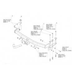 Фаркоп на Lifan Solano 3309A