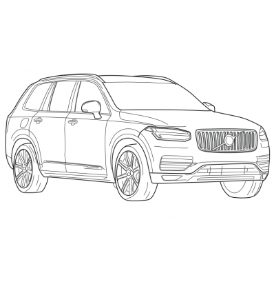 Фаркоп на Volvo XC90 7013-AK41