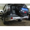 Оцинкованный фаркоп на Mitsubishi Pajero 4 M082A