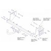 Фаркоп на Mitsubishi Lancer X 4154A