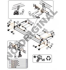 Фаркоп на Audi A4 E0403DA