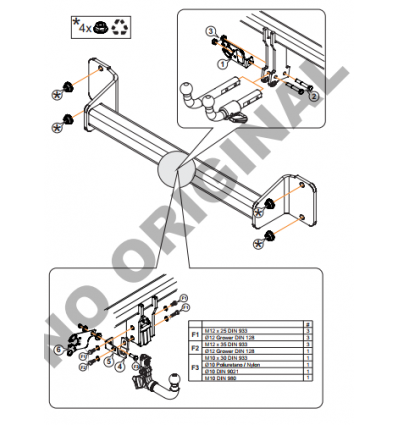 Фаркоп на BMW 3 E0800IV