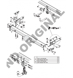 Фаркоп на Nissan X-Trail E4417CA